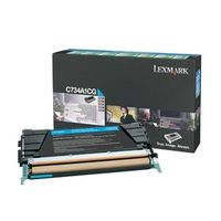 lexmark c734a1cg toner cian original
