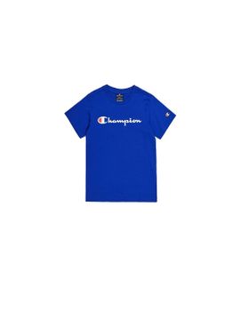 Camiseta Champion Crewneck Infantil Azul