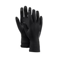 craft essence running guantes de correr unisex - negro