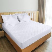 homesol  protector colchon acolchado pu impermeable para cama 90-105-135-150