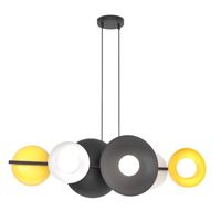 lampara colgante cirion mix 6 luces