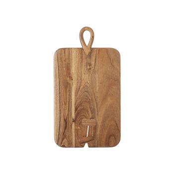 Tabla de cortar de acacia marrón