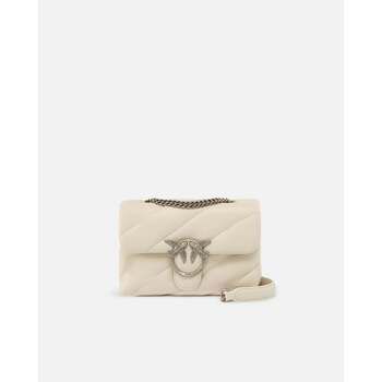 Pinko Bolso Bolso Love Puff Mini Cl Sheep Nappa Blanco para mujer