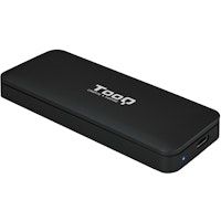 TooQ TQE-2280B caja para disco duro externo Caja externa para unidad de estado sólido (SSD) Negro M.