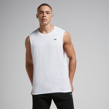Camiseta de tirantes con sisas caídas Rest Day para hombre de MP - Blanco - S