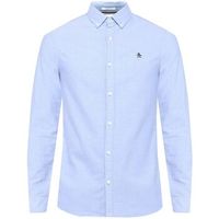 original penguin camisa manga larga sticker pete para hombre
