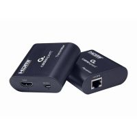extensor hdmi gembird dex-hdmi-03 60 m alambrico negro