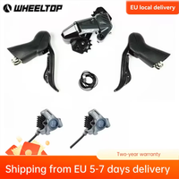 nuevo grupo de cambios electronico inalambrico wheeltop gex para bicicletas de gravel monoplatillo de 7 a 13 velocidades desviador trasero de alta tension