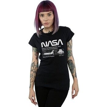 Nasa Camiseta Classic Space Shuttle para mujer