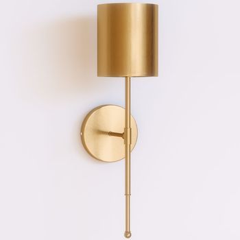 Lámpara Aplique De Pared - Metal Dorado - Hay Dorado