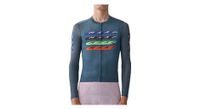 maillot de manga larga maap evade x pro air 3 0 azul  hombre
