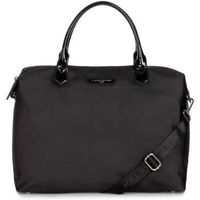 lancaster bolso de mano bolso basic verni negro para mujer