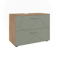 mueble bajo lavabo irma 80 x 586 cm con cajones vicco