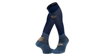 Calcetines de compresion bv sport run marathon azul