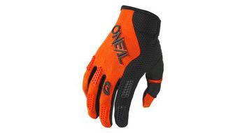 Guantes largos o neal element racewear negro naranja