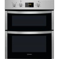 indesit aria ddu 5340 c ix electric double oven - stainless steel stainless steel
