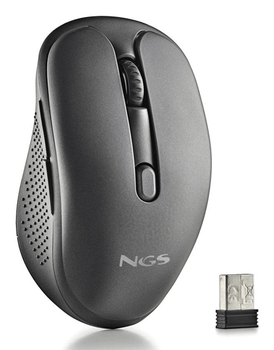 RATON NGS EVO SPOOK 1600DPI INALAMBRICO USB-A NEGRO