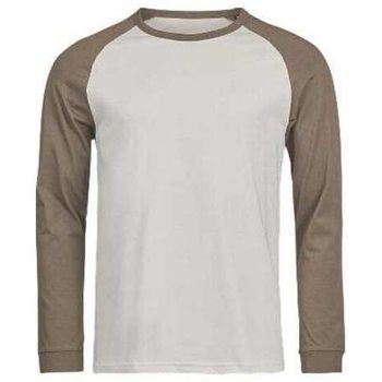 Tee Jays Camiseta manga larga Unlabeled para hombre