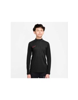 Camiseta Nike Academy Dri-Fit Long-Sleeve 1/4-Zip Soccer Drill Infantil Negro