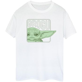 Disney Camiseta manga larga The Mandalorian para mujer