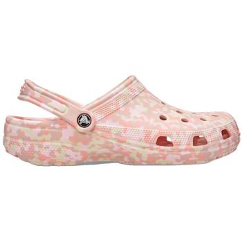 Crocs Zuecos Sabots Classic Confetti rose para mujer