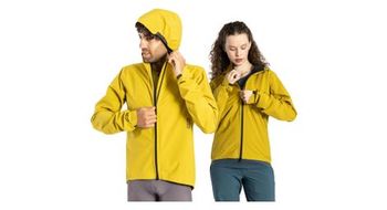 Chaqueta de manga larga unisex ion shelter lite 2 5l amarilla