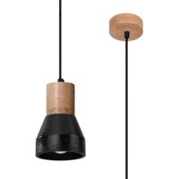 lampara colgante alaezo negro