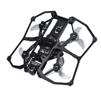AstroRC Carbonfly 80 Análogo / O4 Lite 85mm 2S ELRS 2.4GHz Dron de Carreras RC FPV BNF con Motores 1102 14000KV