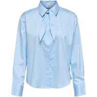 jacqueline de yong camisa jdywillow loose ls bow shirt wvn 15363065 para mujer