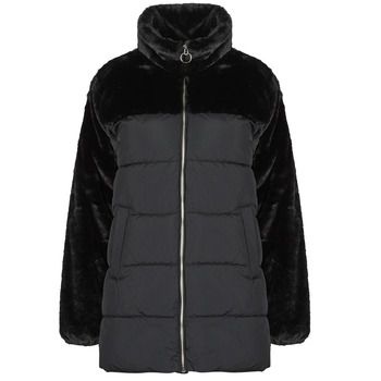 Only Abrigo de plumas ONLWANJA FUR PUFFER MIX COAT CC OTW para mujer