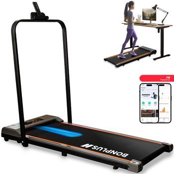 Cinta De Correr Plegable Ultra Slim Hasta 10km/h 12 Centímetros De Altura Bonplus