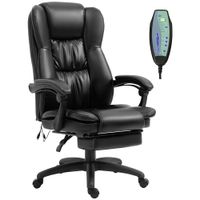 silla oficina masaje 685x685x121 cm negro