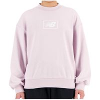 new balance jersey sweat essentials french terry 100 coton para mujer