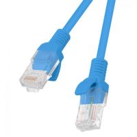 lanberg cable de red rj45 utp cat5e 50cm azul