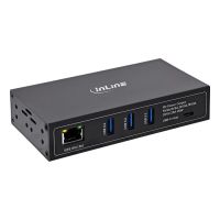 hub inline 4 puertos 5 gbps modelo 35396i con gigabit ethernet y poe