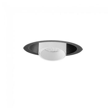 Empotrable de techo led trimasi negro (5w)