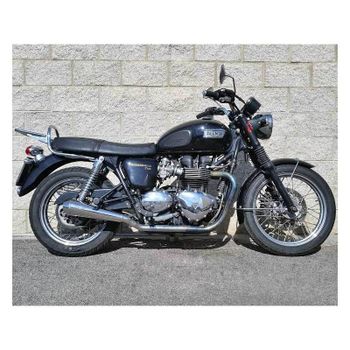 Silenciador de escape Triumph Bonneville Mass Cafe Racer par