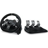 logitech logitech g920 volante  pedales pc xbox one negro