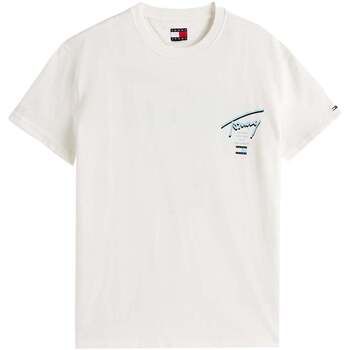 Tommy Jeans Camiseta City Graphic T-Shirt Ecru para hombre