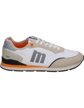 Zapatillas Mustang Joggo Classic 84859 Blancas Y Multicolor 43