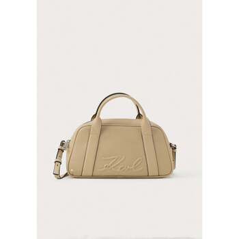 Karl Lagerfeld Bolsa Bolso Bowling K/VILLE Beige para mujer