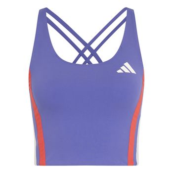 adidas adizero Archive Camiseta de running Mujeres - azul, rojo