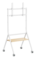 ewent ew1582 soporte para tv 2 18 m 86 blanco madera