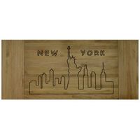 cabecero eco 3partes f new york 150x60cm en madera maciza de pino acabado vintage estilo industrial box furniture