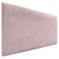 dhome cabecero de pana liso 105x50 camas 105 - rosa palo