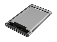 caja externa conceptronic hd usb 30 sata transparente sin tornillos dante03t