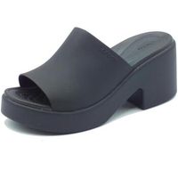 crocs sandalias 209408 brooklyn slide heel para mujer