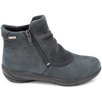 g comfort botines botin impermeable 9521-j nubuck azul para mujer