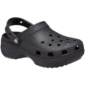 Crocs Zuecos Sabots Classic Platform Glitter effet pailleté para mujer