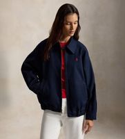 polo ralph lauren para mujer 211a96311002 cortavientos de algodon oversize marino s casual